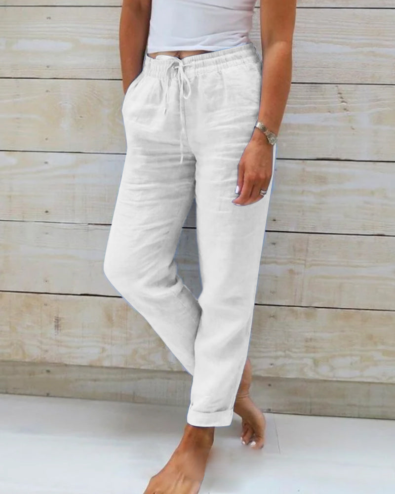 Judith | Pantaloni Relaxed con Coulisse