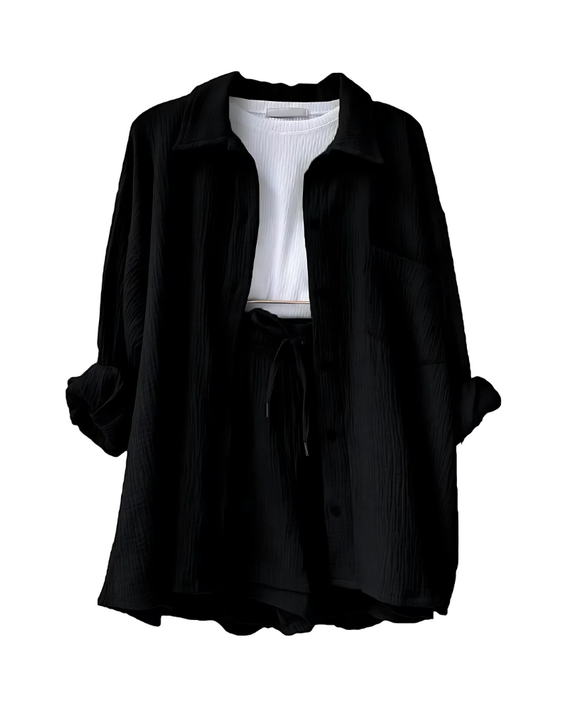 Phoebe | Set di Pantaloni Corti in Cotone