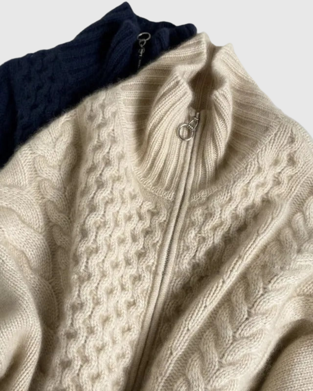 EVARINE | CARDIGAN A TRECCIA