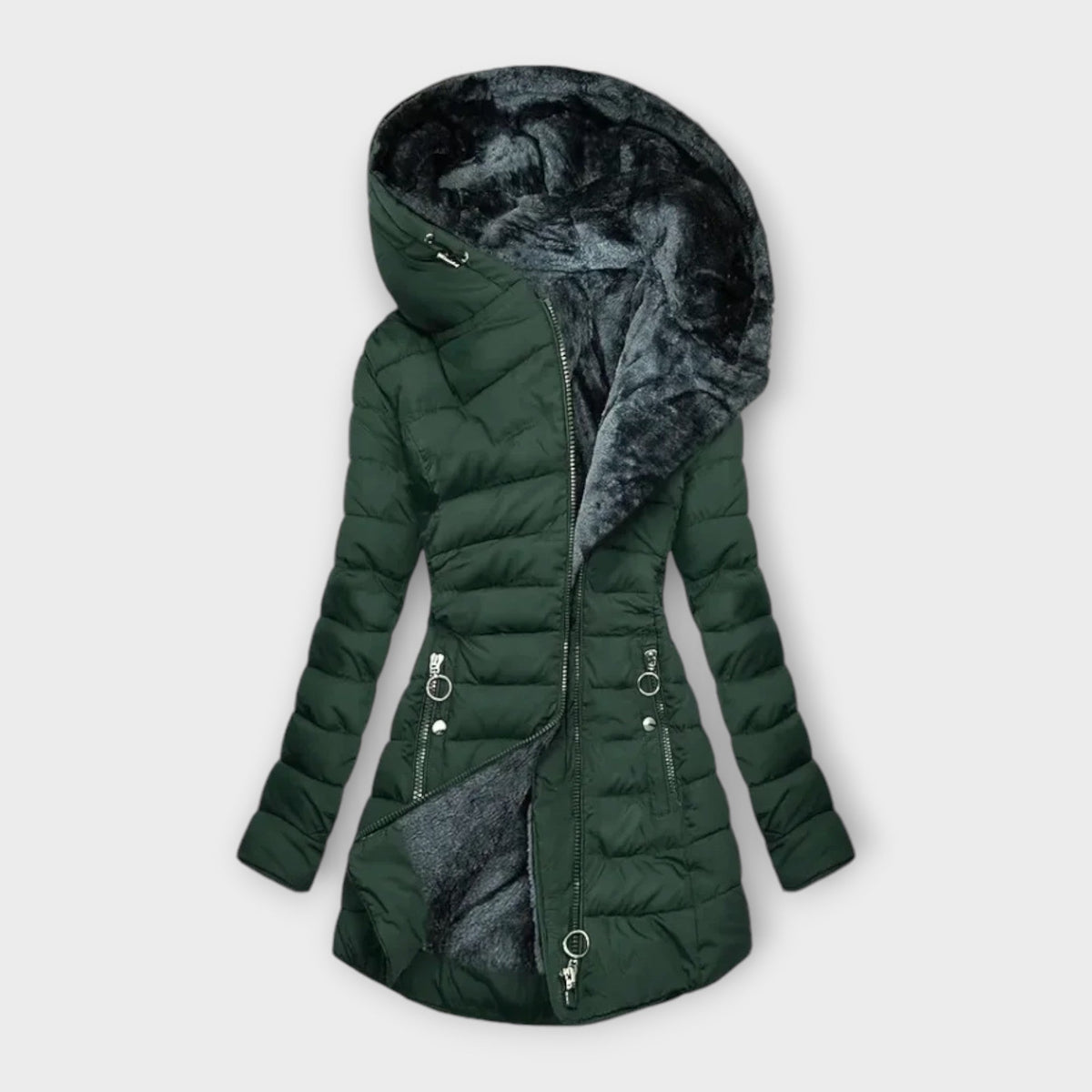 Kori - Giacca Invernale Puffer con Cappuccio