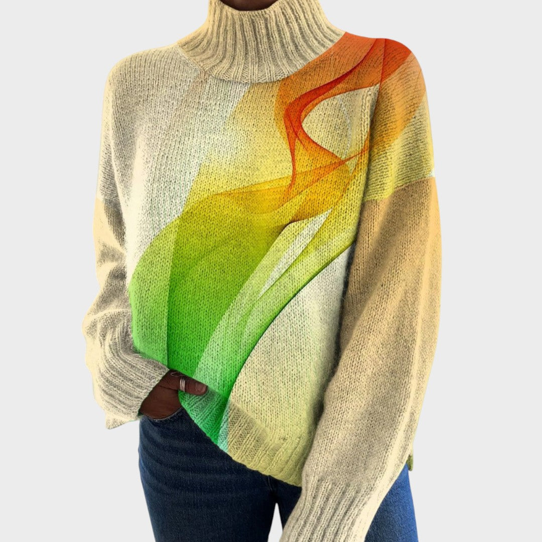 Bianca - Maglione Artistico