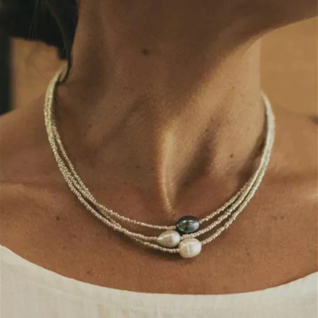 COLLANA IN PERLE ELEGANZA ETERNA