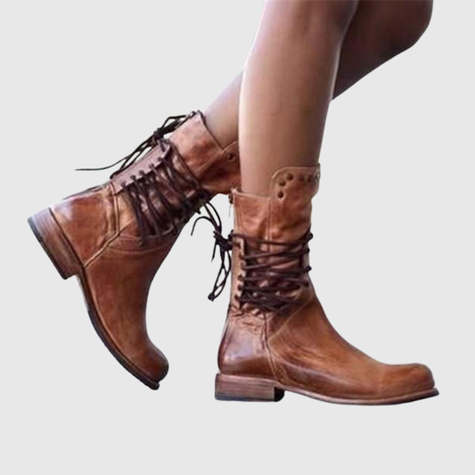 Maelis | Stivali Lace-Up Vintage Comfort