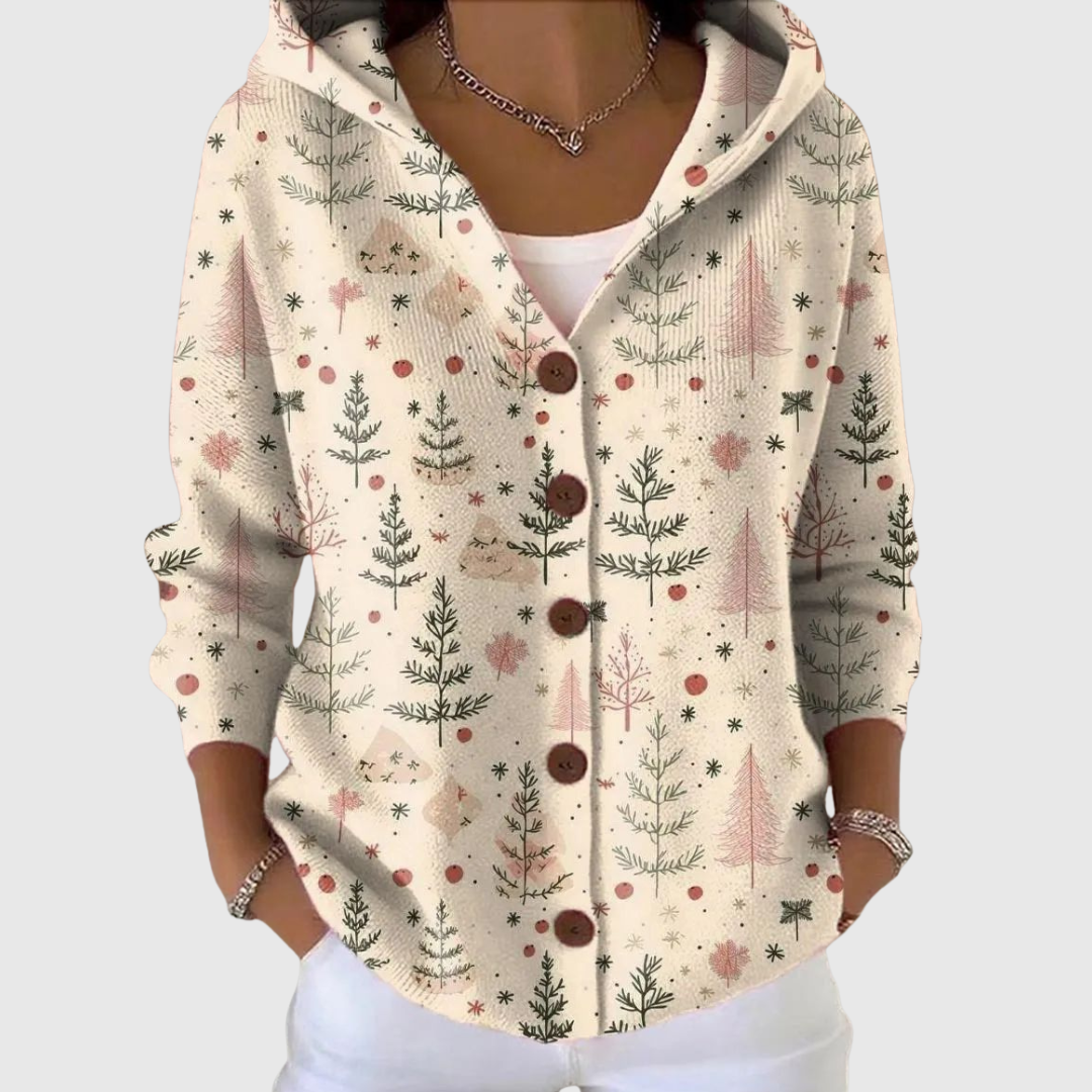 Coralie | Cardigan Delicato della Foresta