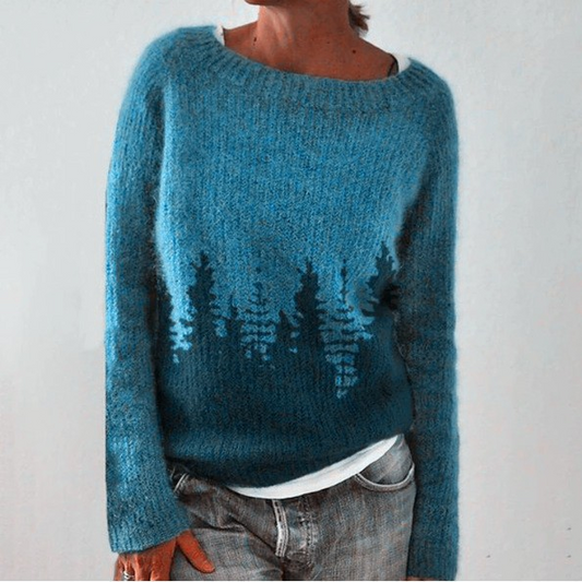 Silvia | Maglione Retro Confortevole