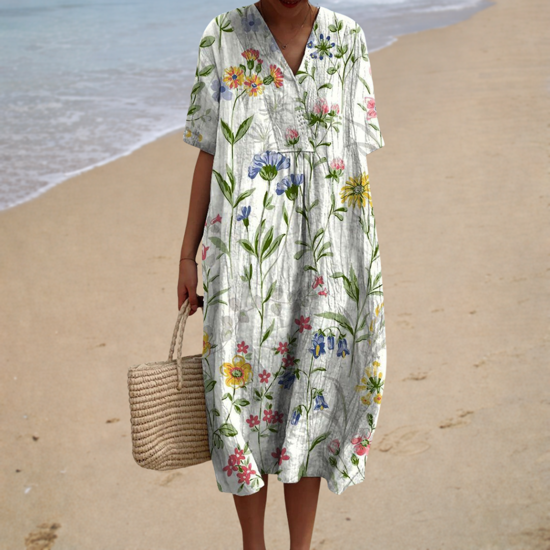 Floreale | Abito Maxi Lungo