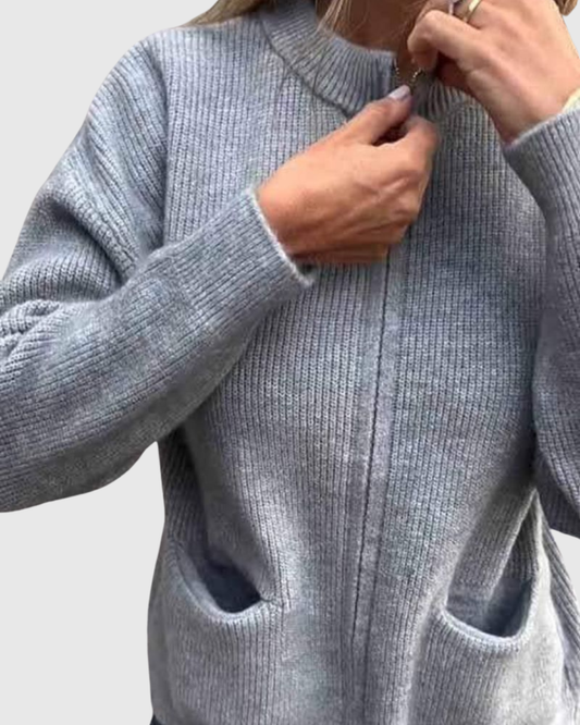 ALVERA | CARDIGAN IN COTONE A MAGLIA