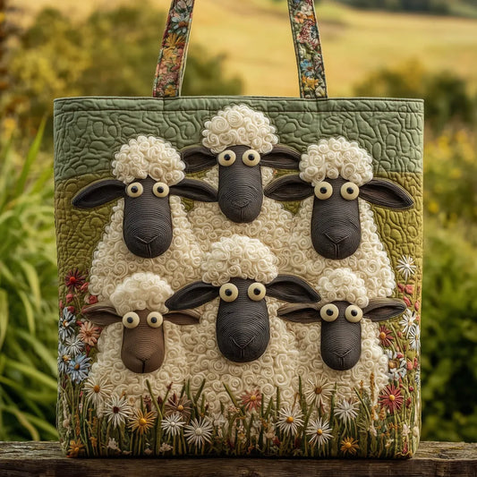 Borsa Artigianale Cinque Pecore Fatta a Mano