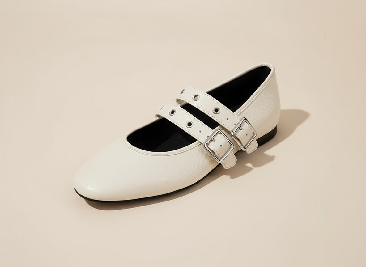 Ivy | Ballerine a doppia fibbia