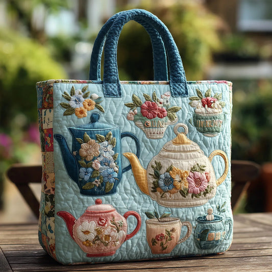 Borsa a Tracolla con Motivo Floreale