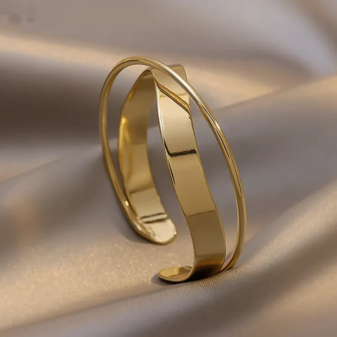 BRACCIALE CLASSICO IN ORO LUCIDO
