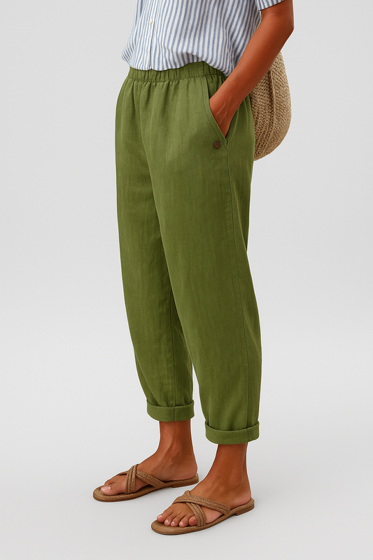 Noraya | Pantaloni Eleganti con Tasche Laterali
