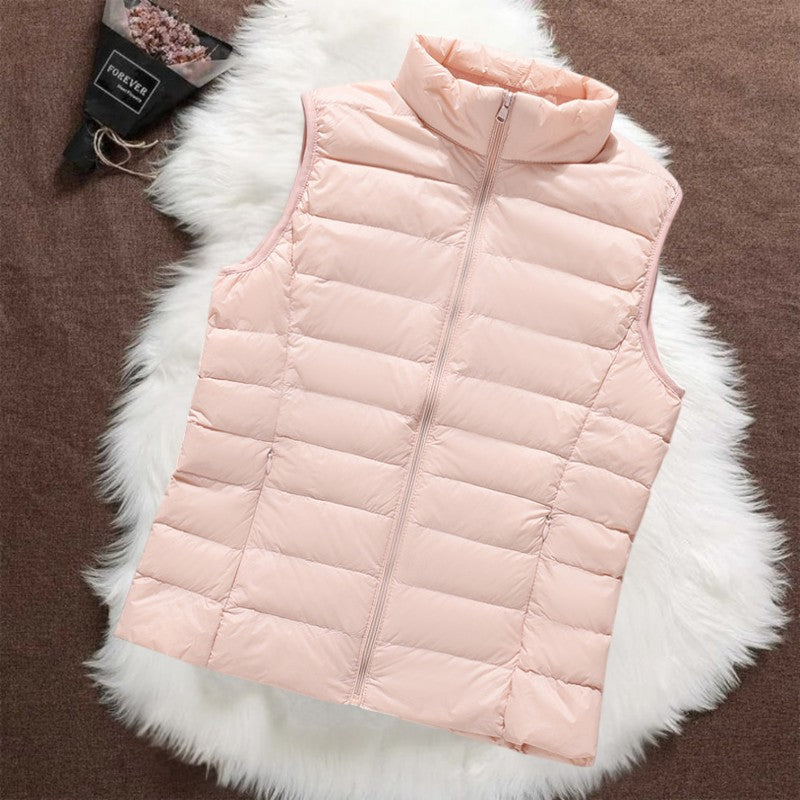 Gilet Padded Isa | Rosa Chiaro