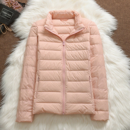 Giacca Padded Ulla di Transizione | Rosa Chiaro