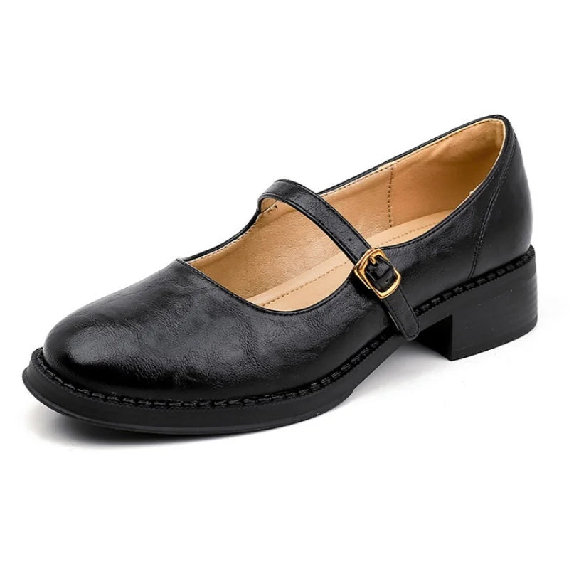 DORVANNA | COMFORT ETERNO MARY JANES IN PELLE MORBIDA