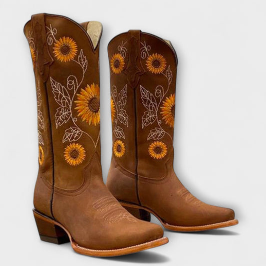 Zyrelle | Stivali da Cowboy in Pelle Scamosciata Occidentale