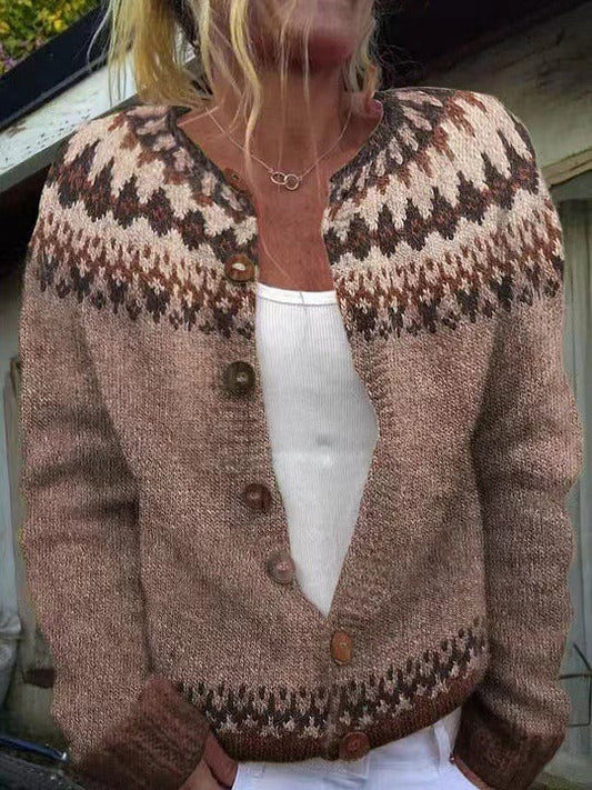 IRIS | CARDIGAN ISLANDESE VINTAGE
