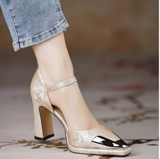 Orvanna | Eleganti Mary Jane in Pelle