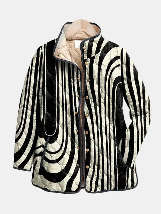 Edith | Giacca Zebra Trapuntata