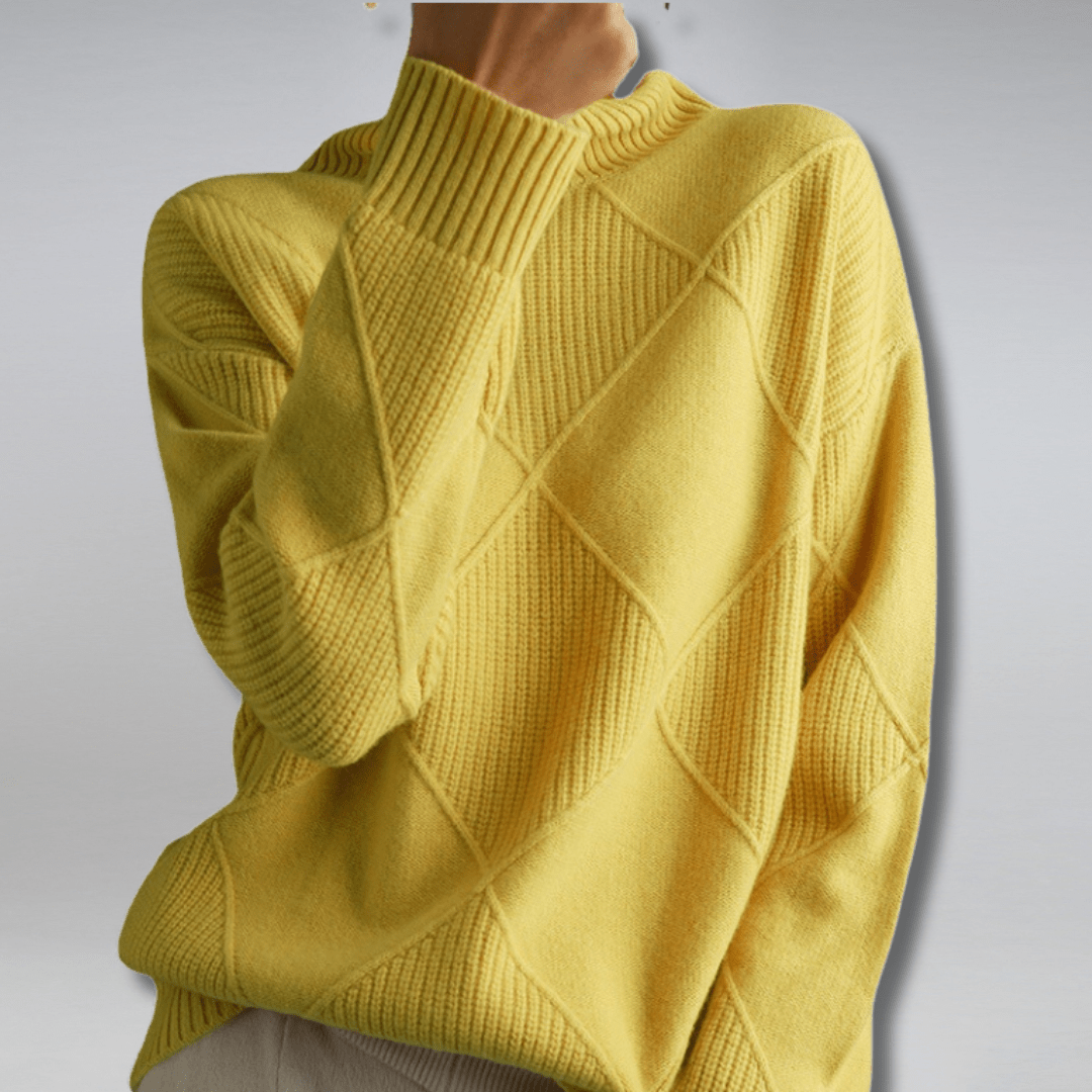 AMELINE | MAGLIONE MORBIDO A COLLO ALTO
