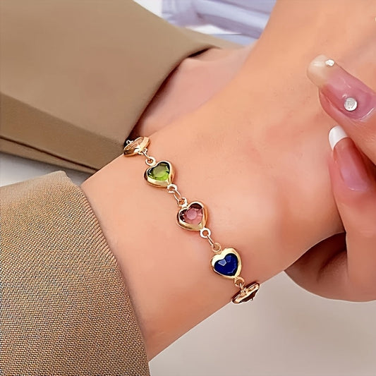 BRACCIALE ORO A FORMA DI CUORE