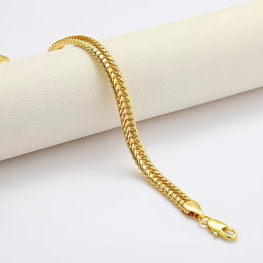 SET COLLANA E BRACCIALE UNISEX A CODA DI VOLPE