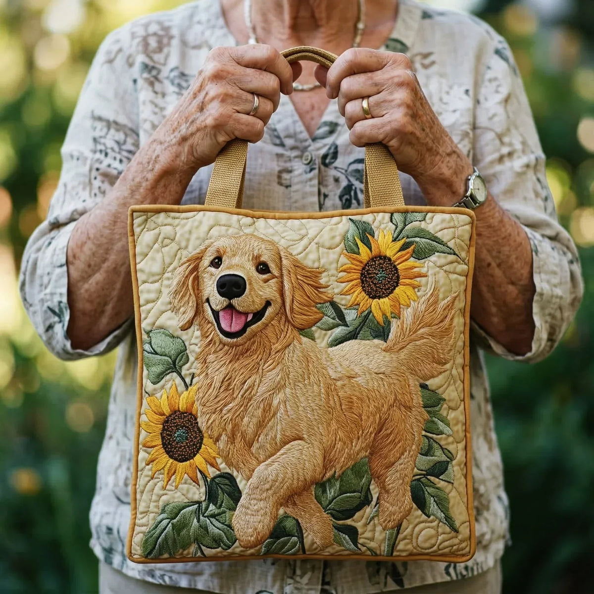 Borsa Golden Retriever Artigianale