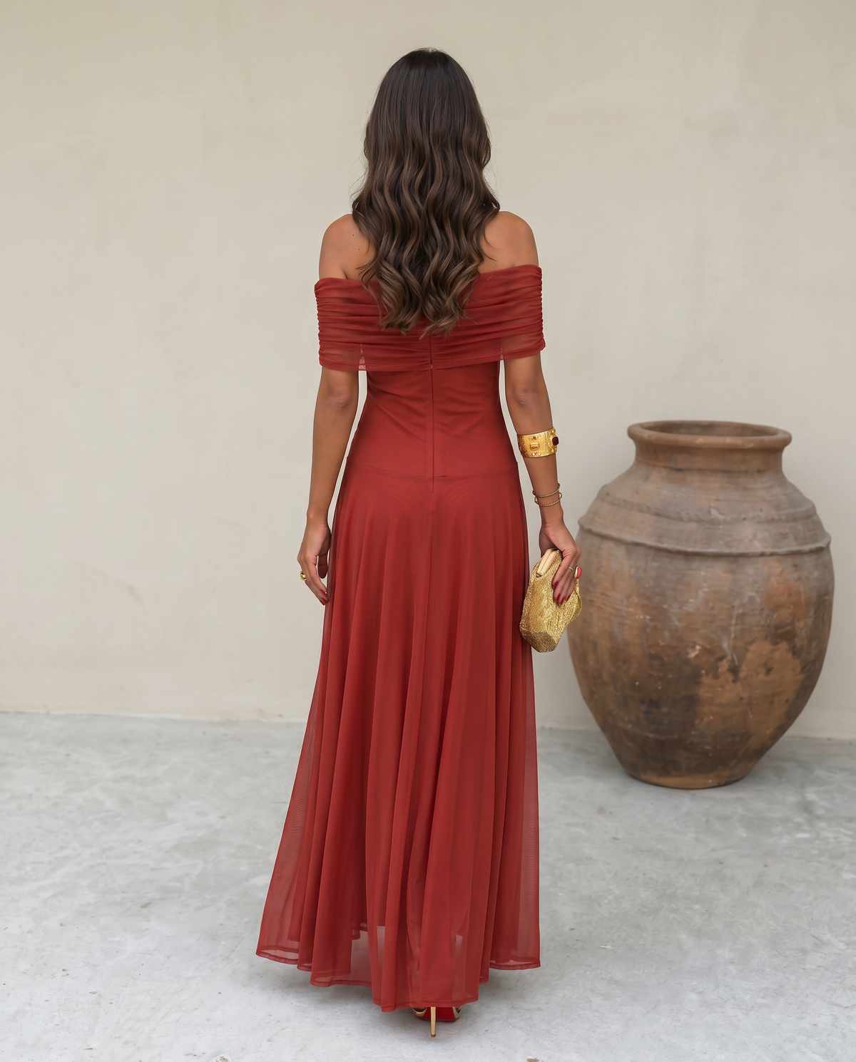 Abito Toledo in Rosso