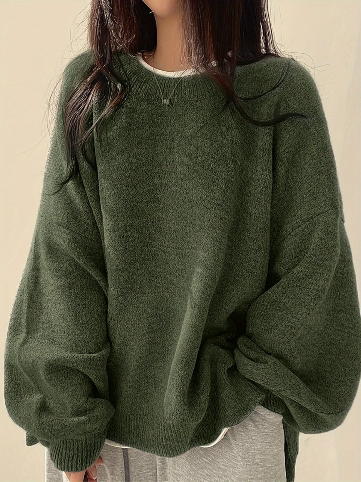 EVERLIGHT | MAGLIONE CASUAL CON DETTAGLI SPLIT