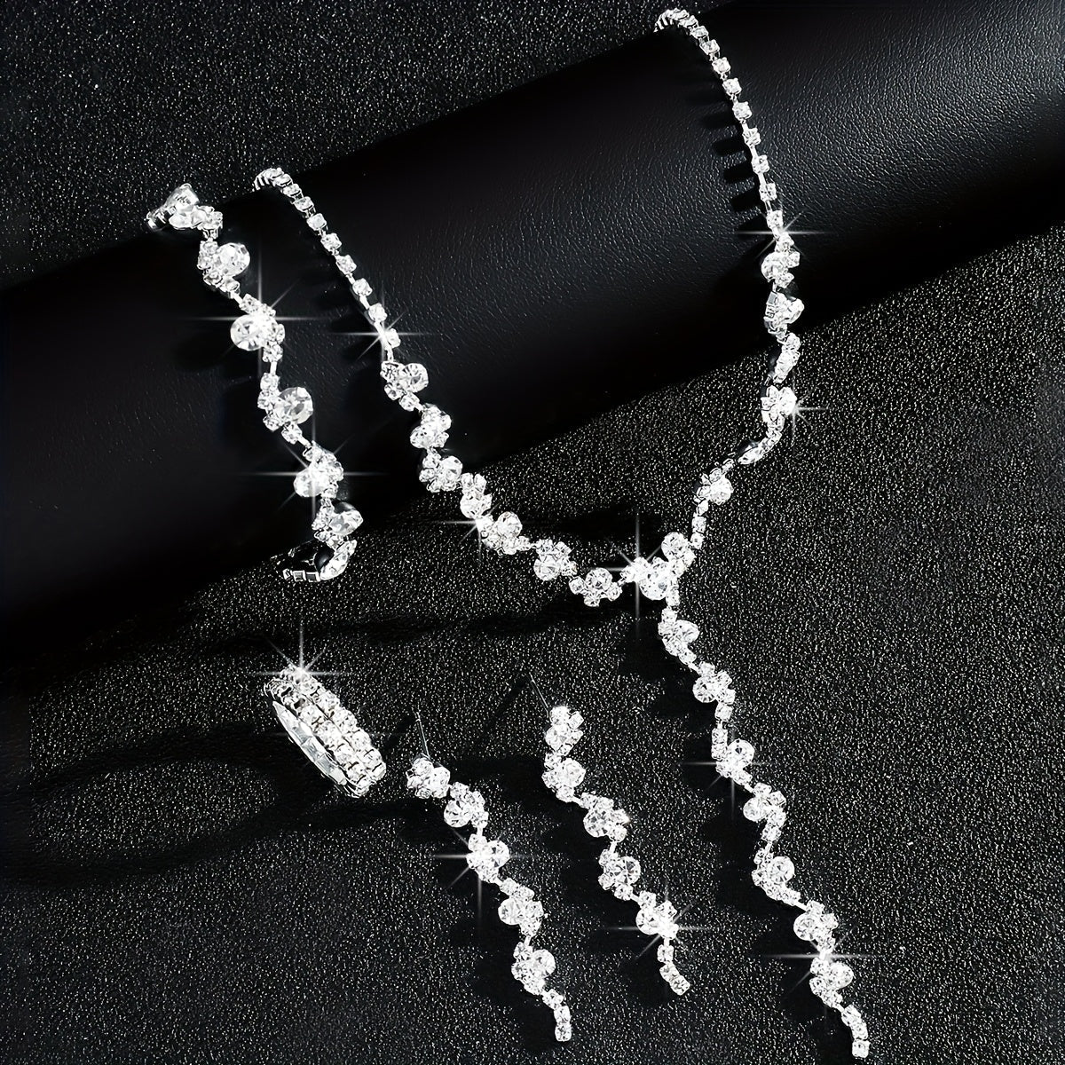 VALERINE | SET DI GIOIELLI CON FIORI IN BRILLANTE ALTA GAMMA