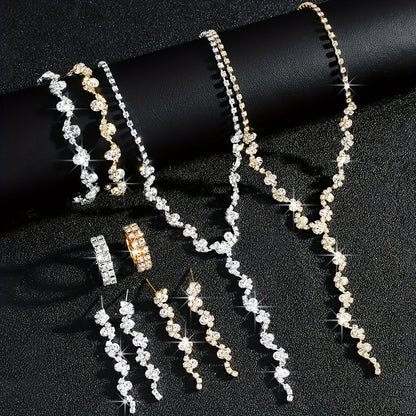 VALERINE | SET DI GIOIELLI CON FIORI IN BRILLANTE ALTA GAMMA
