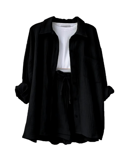 Phoebe | Set di Pantaloni Corti in Cotone