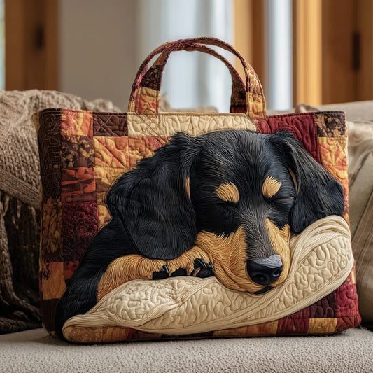 Borsa Artigianale a Tema Bassotto