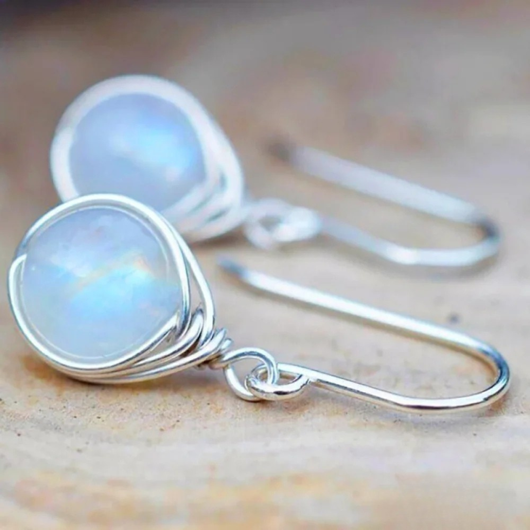ORECCHINI IN MOONSTONE TIMELESS