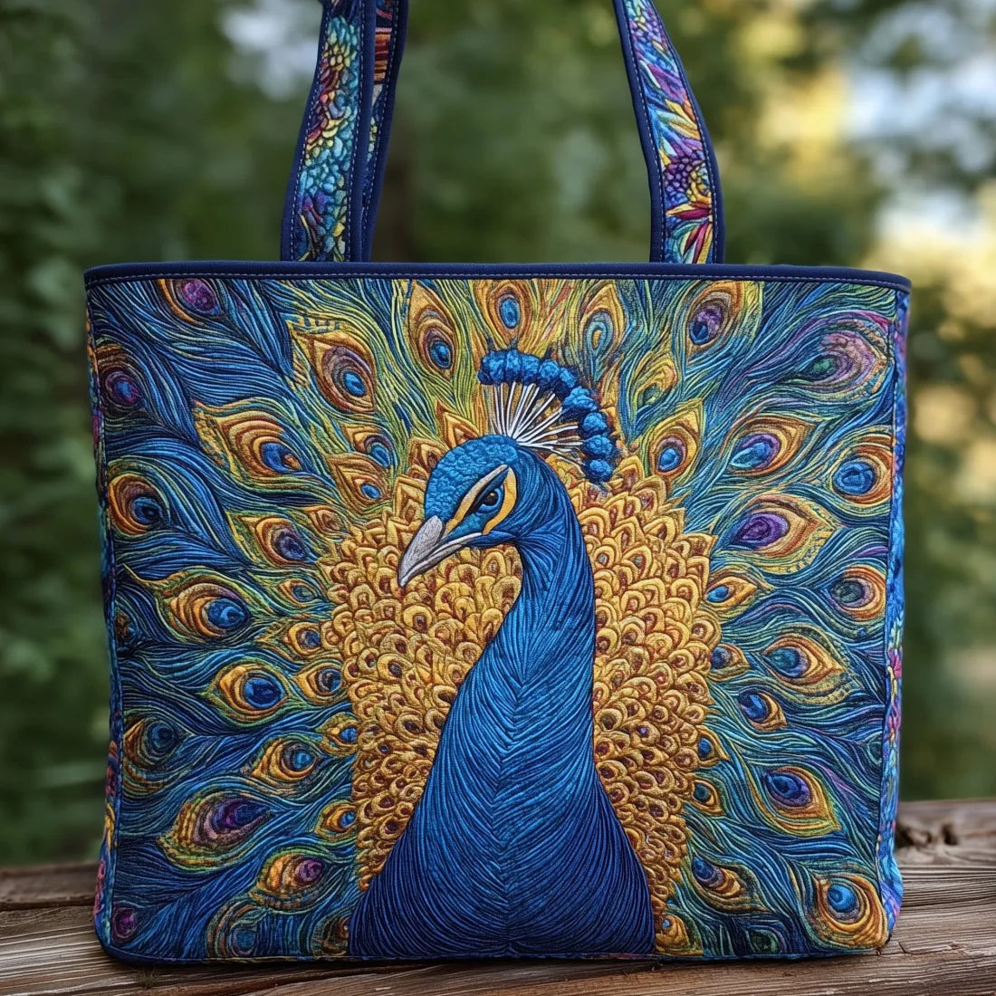 Borsa Artigianale Royal Peacock