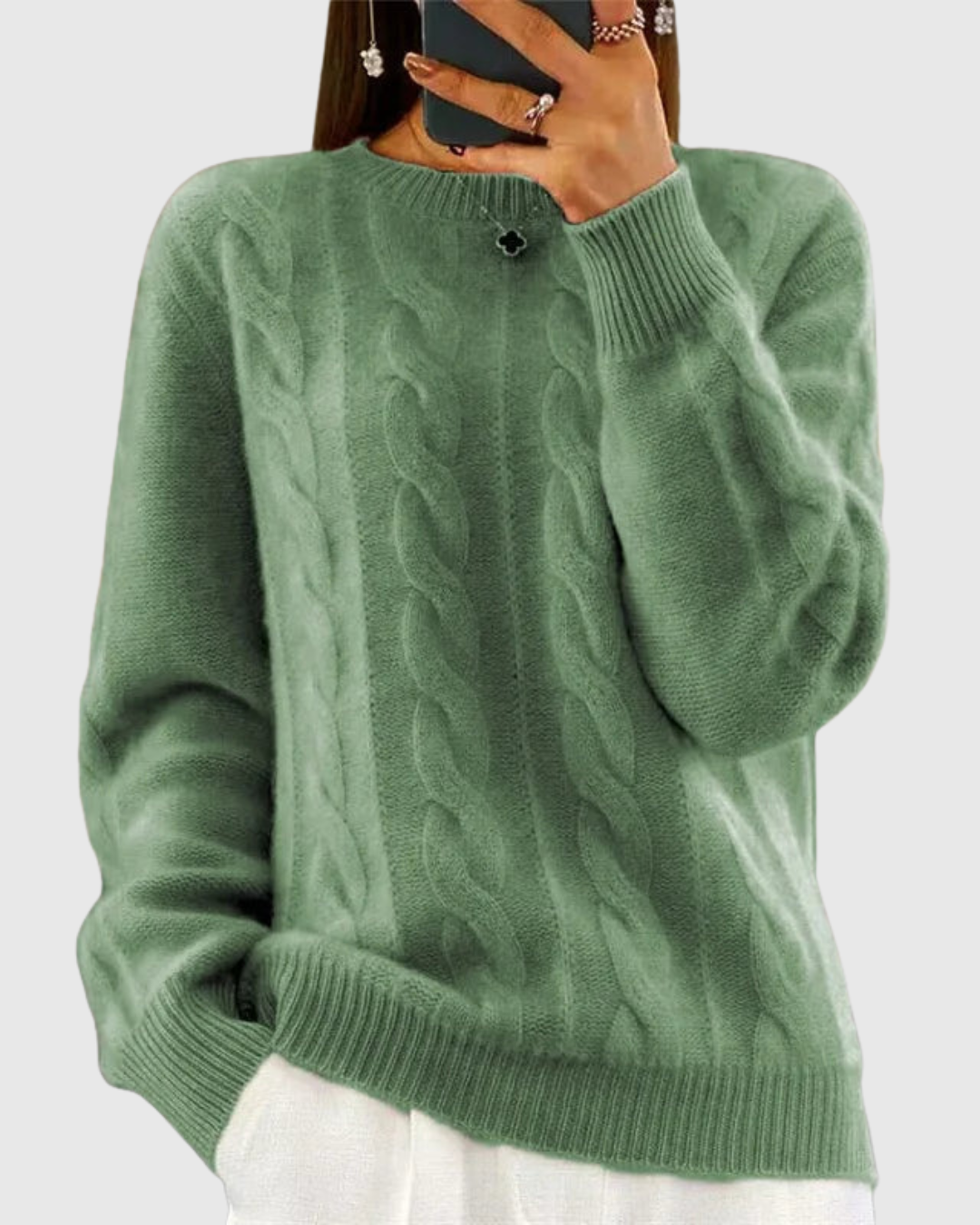 LORNA | MAGLIONE CLASSICO A MAGLIA