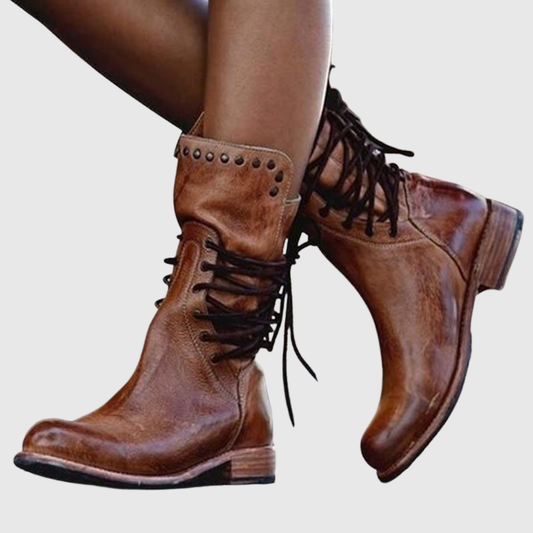 Maelis | Stivali Lace-Up Vintage Comfort