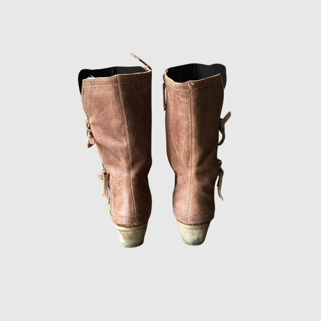 TAMERA | STIVALI IN PELLE LUSSUOSA