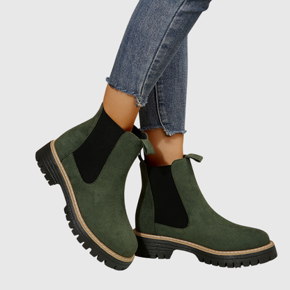 Greer | Mocassini Neri con Plateau