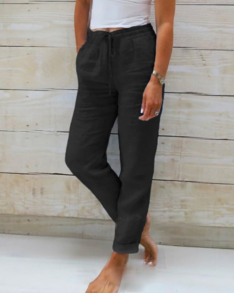 Judith | Pantaloni Relaxed con Coulisse