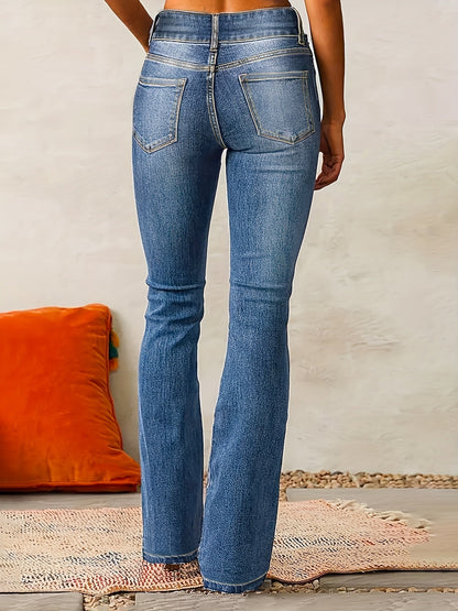 Ivyra | Jeans a Campana a Vita Alta