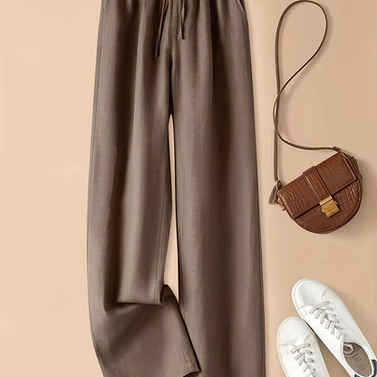 Colette | Pantaloni a Gamba Larga con Coulisse
