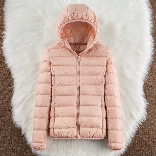 Giacca Padded Metta Trasizionale | Rosa Chiaro