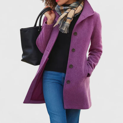 Claire – Cappotto Classico in Mistura di Lana