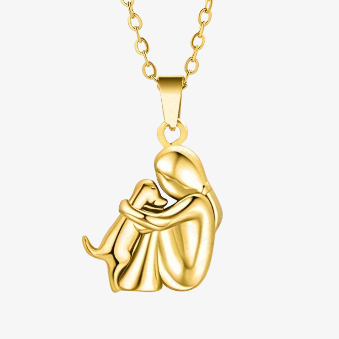 MARINETTE | COLLANA CON PENDENTE A FORMA DI CANE