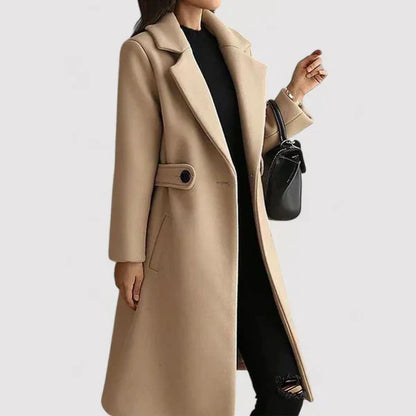 Clara - Cappotto in Lana con Cintura