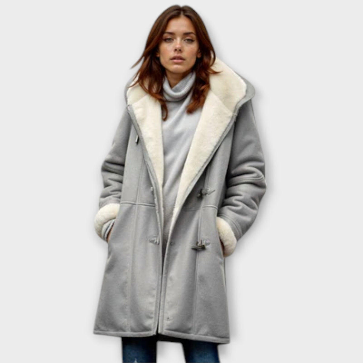 Antonia – Cappotto in Pelliccia Sintetica Foderato