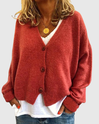 EVELORA | CARDIGAN IN MAGLIA