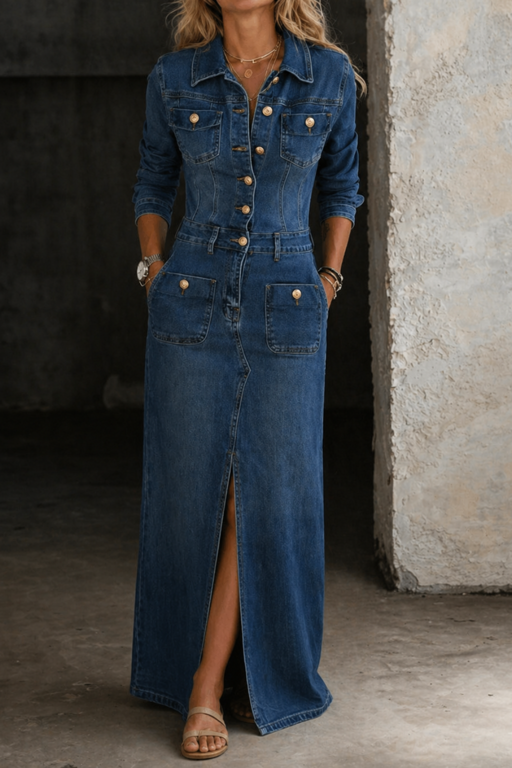 Leila | Giacca di Jeans Classica e Confortevole
