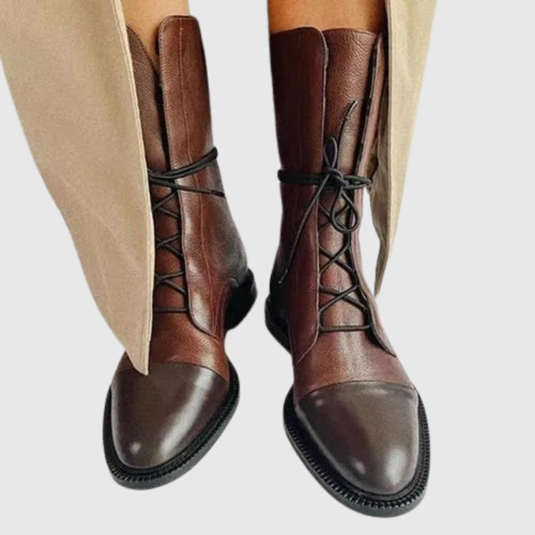 Luciana | Stivale Alto Con Tacco Comfort